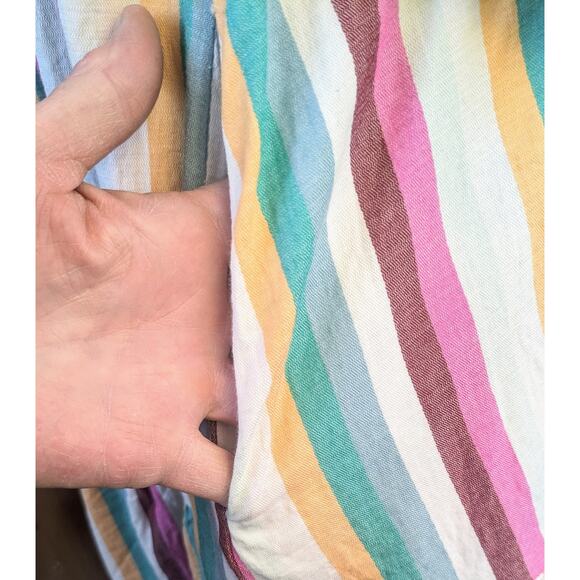 Ava & Viv Multicolor Striped Mini Dress - Picture 10 of 12